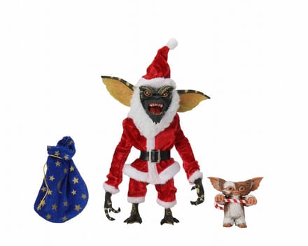 Neca - Gremlins Santa Stripe And Gizmo 7 Inch Scale Actio - Figuur