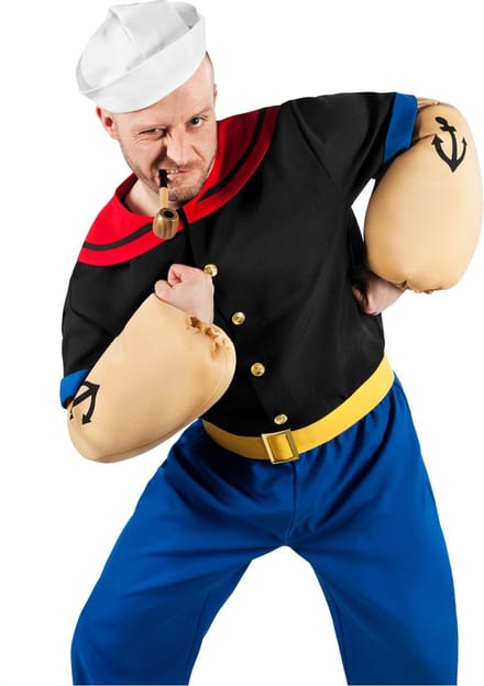 METAMORPH GmbH - Klassiek Popeye kostuum voor volwassenen