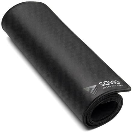 Savio Zwart Edition Precision Control L - Toetsenbord and Muismat