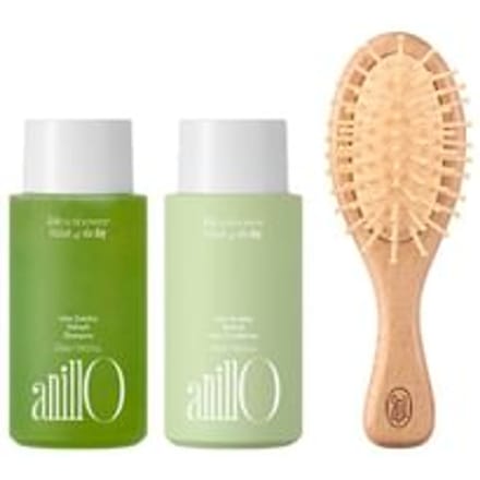 anillO - Lime Sunday Refresh Hair & Brush Mini Set 3 pcs