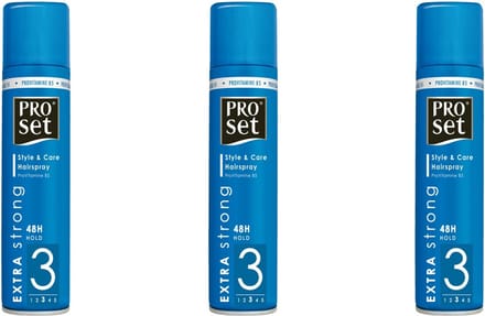 Proset Haarspray – Extra Strong - 3 x 300 ml