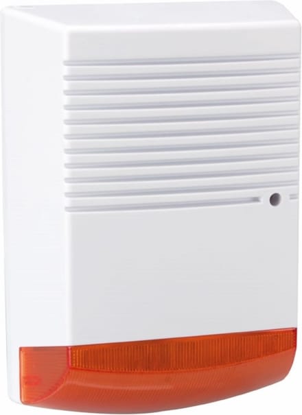 Velleman Nepsirene met rode knipperende led, weerbestendig, batterijvoeding, draadloos, IP44