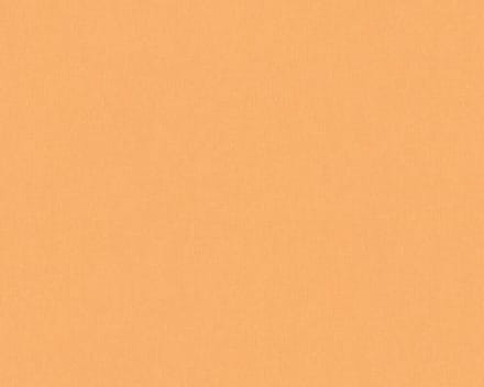 GEMELEERD UNI BEHANG | Modern - pastel oranje - "Architects Paper" A.S. Création Floral Impression