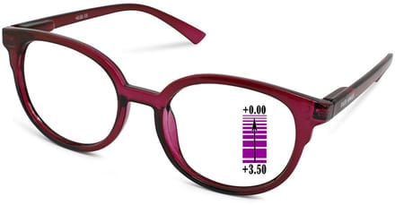 Leesbril Vista Bonita Nova Progressief-Very Berry-+3.50-0.00
