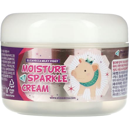 Elizavecca Milky Piggy Moisture Sparkle Cream 100g (2 Quantités Différentes) 1 white