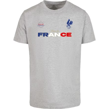 Mister Tee - France Trikot Heren Tshirt - L - Grijs