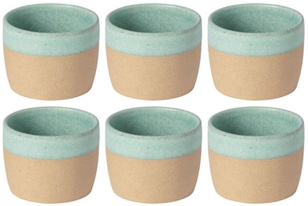 Costa Nova Bekers Arenito Aqua 360 ml - 6 stuks