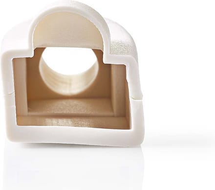 Nedis Trekontlasting - RJ45 - PVC - Wit - Doos - 10 Stuks