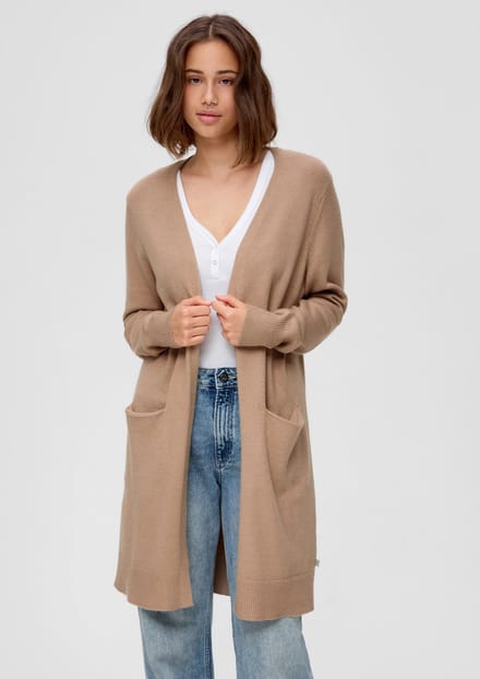 Vrouwenmix Viscose Cardigan QS