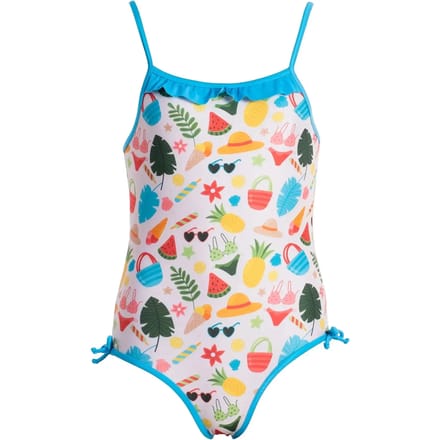 1-delig meisjes zwempak Squba Summer Series Subli