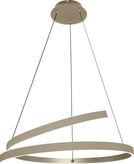 ETH Remona Hanglamp 1 Licht 51w Dim to Warm dimbaar Champagne