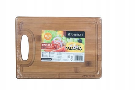 Ambition Paloma Bamboe Snijplank met Handvat 28x20cm
