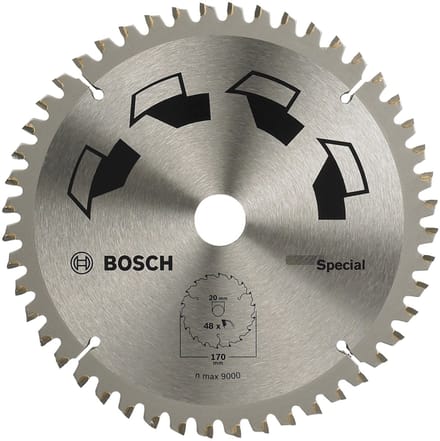 Bosch Cirkelzaagblad SPECIAL 170 x 20 x 2,5 mm - 48