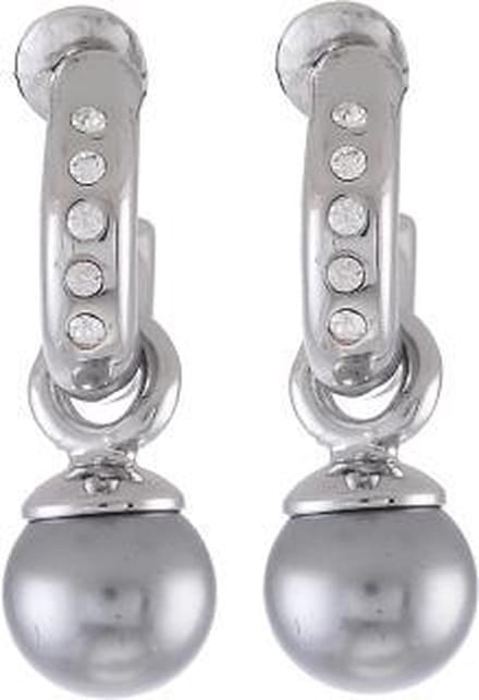 Behave - Oorbellen - Dames - Zilverkleur - Elegant - Met Parel