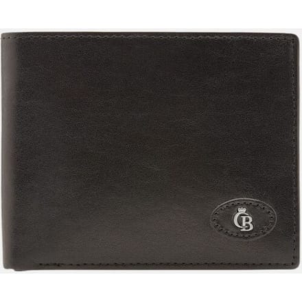 Castelijn & Beerens - Gaucho Billfold met binnenrits RFID | Zwart