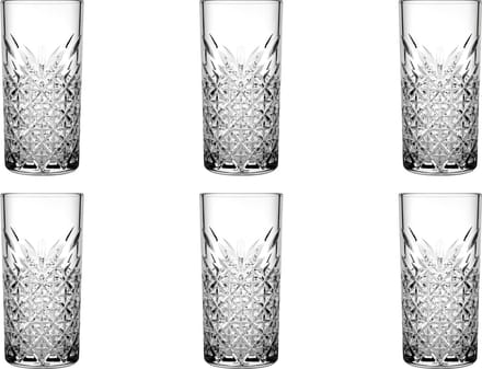 Pasabahce Timeless Longdrink - 45 cl - 6 stuks - Transparant