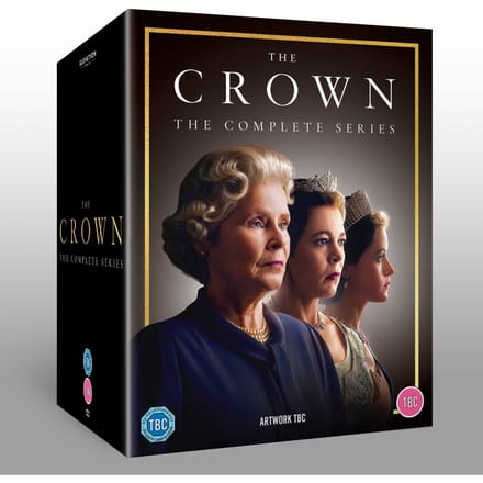 The Crown Complete Season 1 - 6 [Blu-ray] import zonder NL ondertiteling