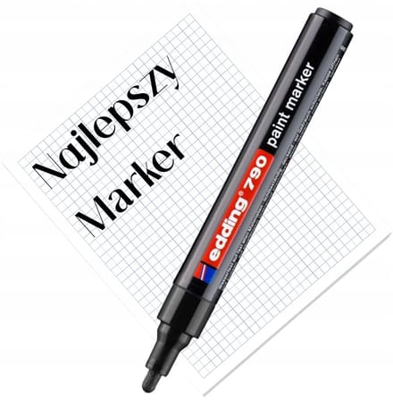 Permanente Olie Marker Zwart Rond 2-3mm - Krasbestendig