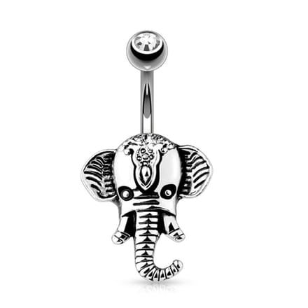 Piercing olifant - zilver - LMPiercings