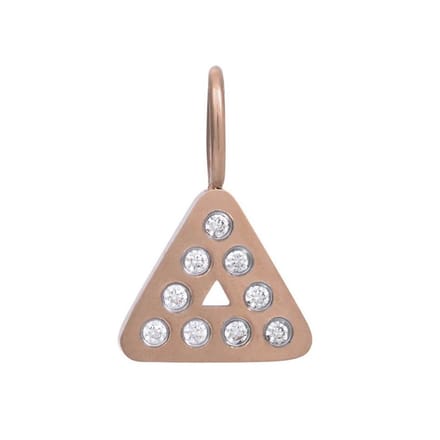 iXXXi-Jewelry-Design Triangle-Rosé goud-dames-Bedel-One size