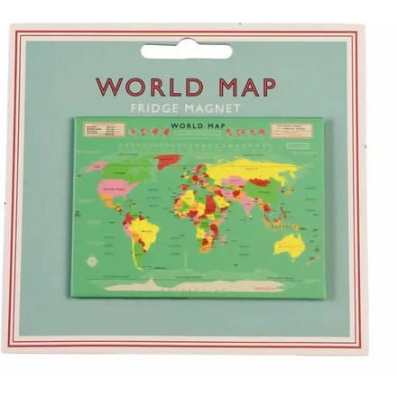 Koelkastmagneet Rex London World Map