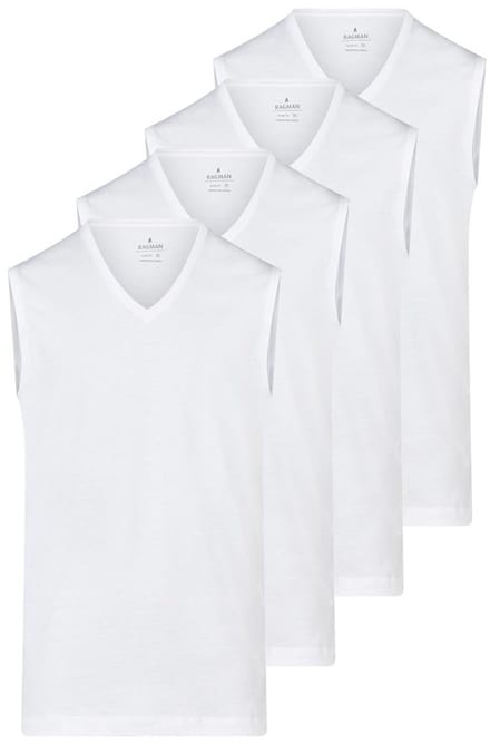 RAGMAN Heren onderhemd 4 pack Basic