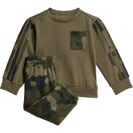Adidas Essentials Camo Fleece Trainingspak Junior