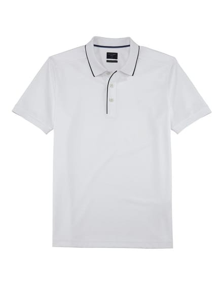 OLYMP Polo Casual - modern fit polo - wit
