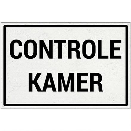 Controlekamer bord | Forex Re materiaal | 60 x 40 cm