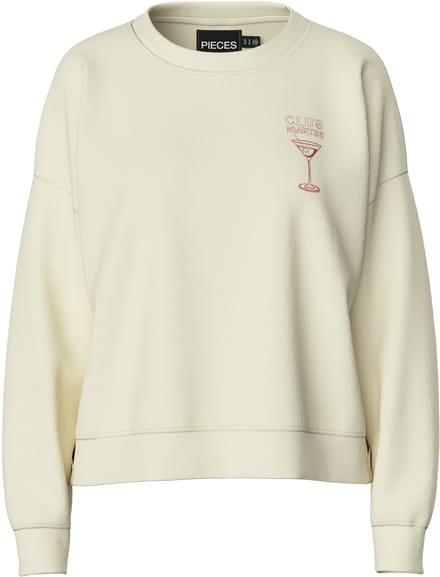 PIECES - PCCHILLI LS PRINT SWEAT CP BC - Meisjes - Sweaters