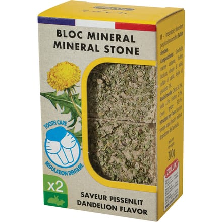 200g Zolux Eden Mineraalsteen Paardenbloem Klein Dier