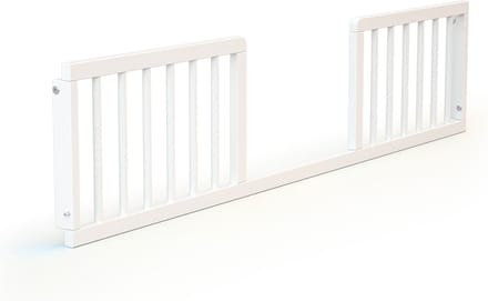 AT4 - Wiegrail SEREN in hout Wit 140 cm