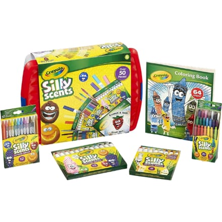 Crayola Silly Scent Teken & Kleur Set 50+ Stuks