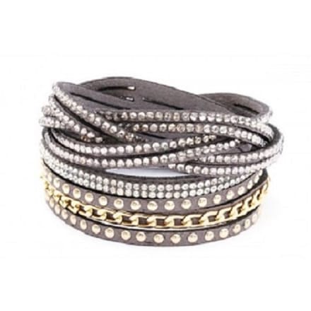 Wikkelarmband-Teen grey