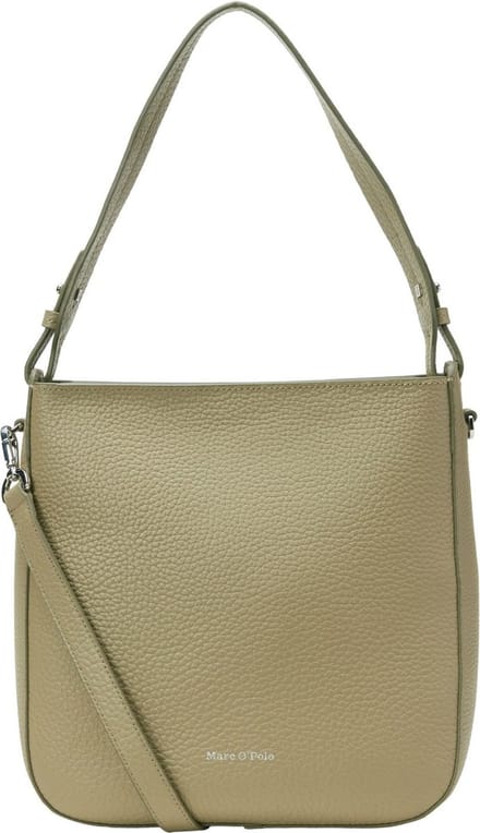 Marc O'Polo Schoudertas Bunda Hobo Bag Forest Sand Kaki