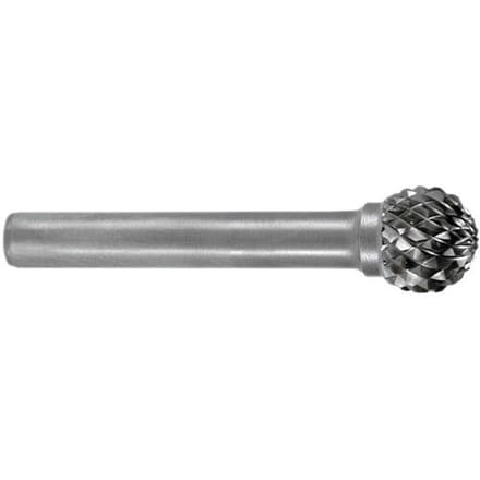 Ruko 116042 Hm Freesstift Vorm D Kogel (Kud) Kogeldiameter 8 Mm Hardmetaal Schacht-Diameter 6 Mm