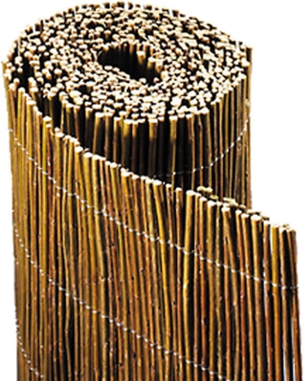 Balkonscherm rieten mat champagne (300x90cm)