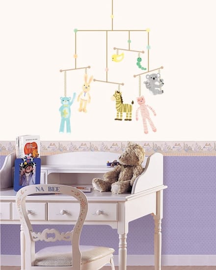 Muurstickers, decoratieve stickers, kinderbox, dieren