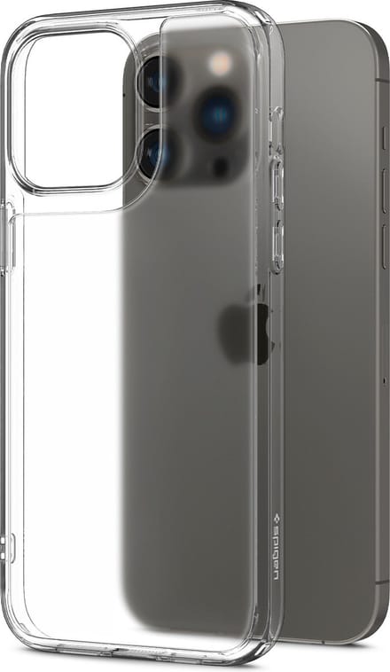 Spigen Quartz Hybrid Hoesje Geschikt voor Apple iPhone 14 Pro Matte Transparant