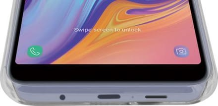 Azuri - Telefoonhoesje Samsung Galaxy A7 2018 - Beschermend