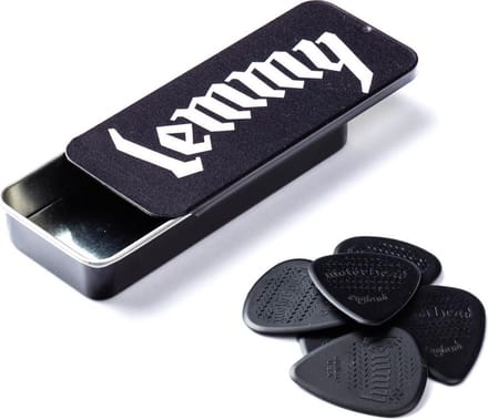 Jim Dunlop Lemmy - Plectrums - Lemmy - Heavy - Pick Tin 6 Stuks
