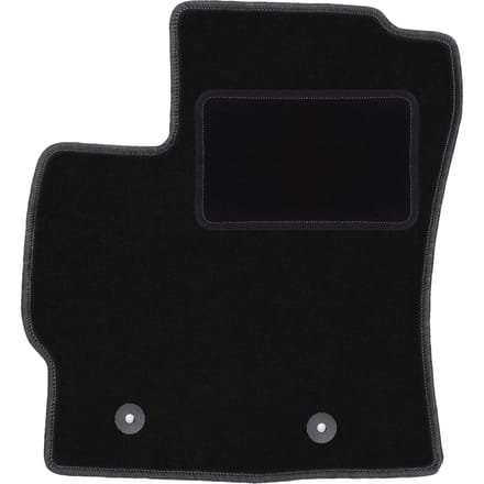 Bestuurdersmat zwart voor: Toyota Verso minivan (2009-2013)