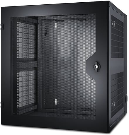 APC NetShelter WX 13U/HE hoog, 19inch Wandkast, Muurbevestiging