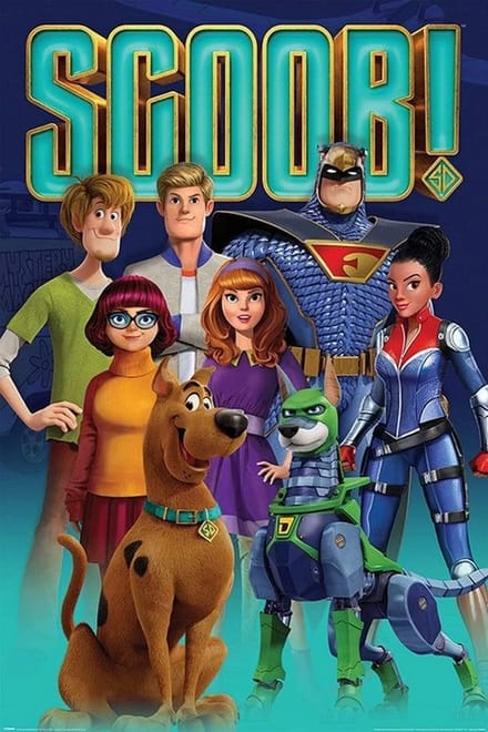 Poster Scoob - Scoob -y Gang and Falcon Force 61x91,5cm