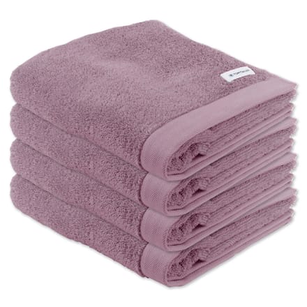 Tom Tailor Handdoek Color Bath Towel Een maat, 50x100 Verpakking van 4