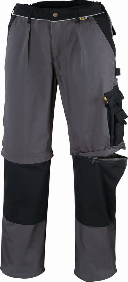 teXXor Canvas 2-in-1 broek Tobago grijs/zwart