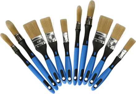 FX Tools Verfkwasten set - 10 delig - Voordeelkwasten