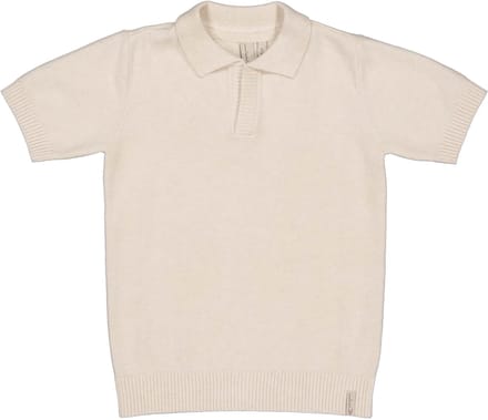 Levv - Boran Jongens Poloshirt- Soft White - Maat 98