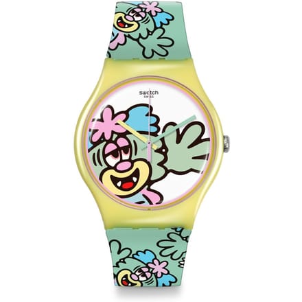 Montre-bracelet Swatch VISTY BY VERDY SO29Z140 beige