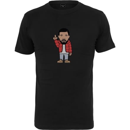 Mister Tee - Kanada Sketch Heren T-shirt - M - Zwart
